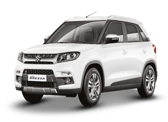 Brezza car for rent